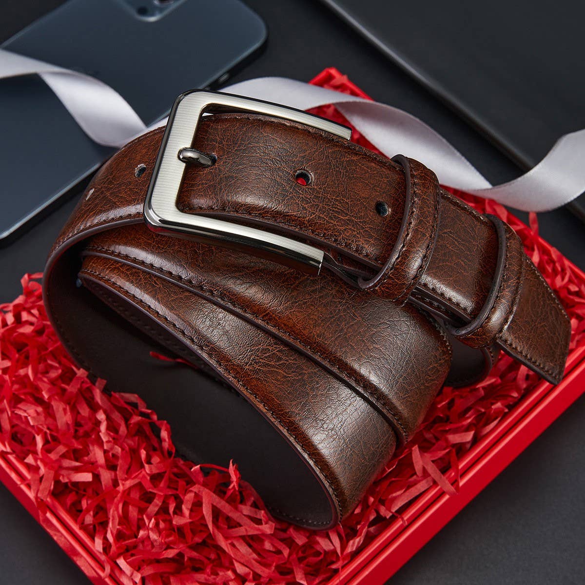 VERSATILE CASUAL BELT WITH PIN BUCKLE_CWABE0462