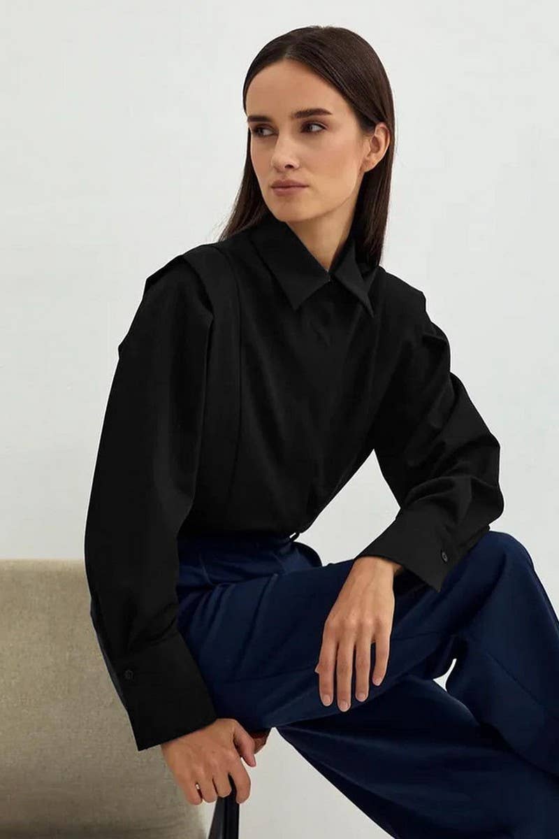 CWTSTL2589_COMMUTER RIGHT ANGLE SHOULDER LONG SLEEVE SHIRT