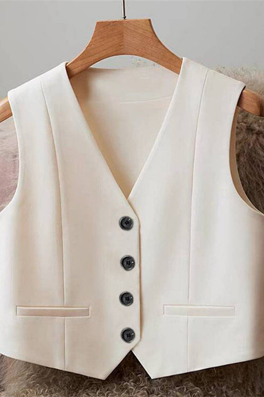 CWOV00107_SUMMER FASHION COMMUTING LAYERED SUIT VEST