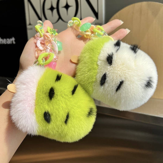 CUTE CREATIVE ICE CREAM CAR KEYCHAIN PENDANT