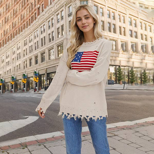 Easter Independence Day fashion sweater