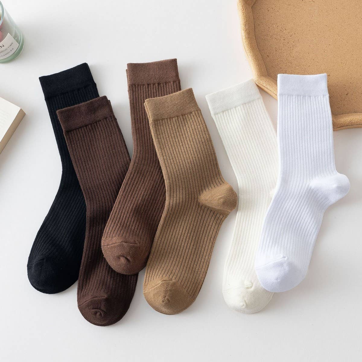 AUTUMN AND WINTER NEW ARRIVALS MID-CALF SOCKS_CWMS0898