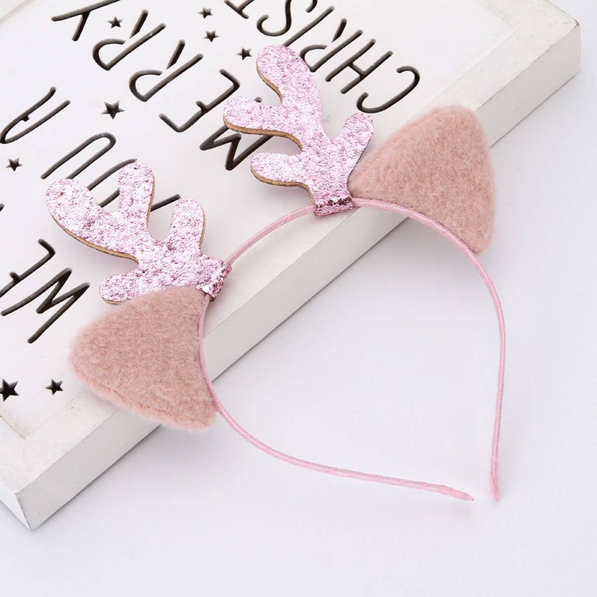 CHRISTMAS DEER ANTLER HEADBAND CAT EARS HEADBAND