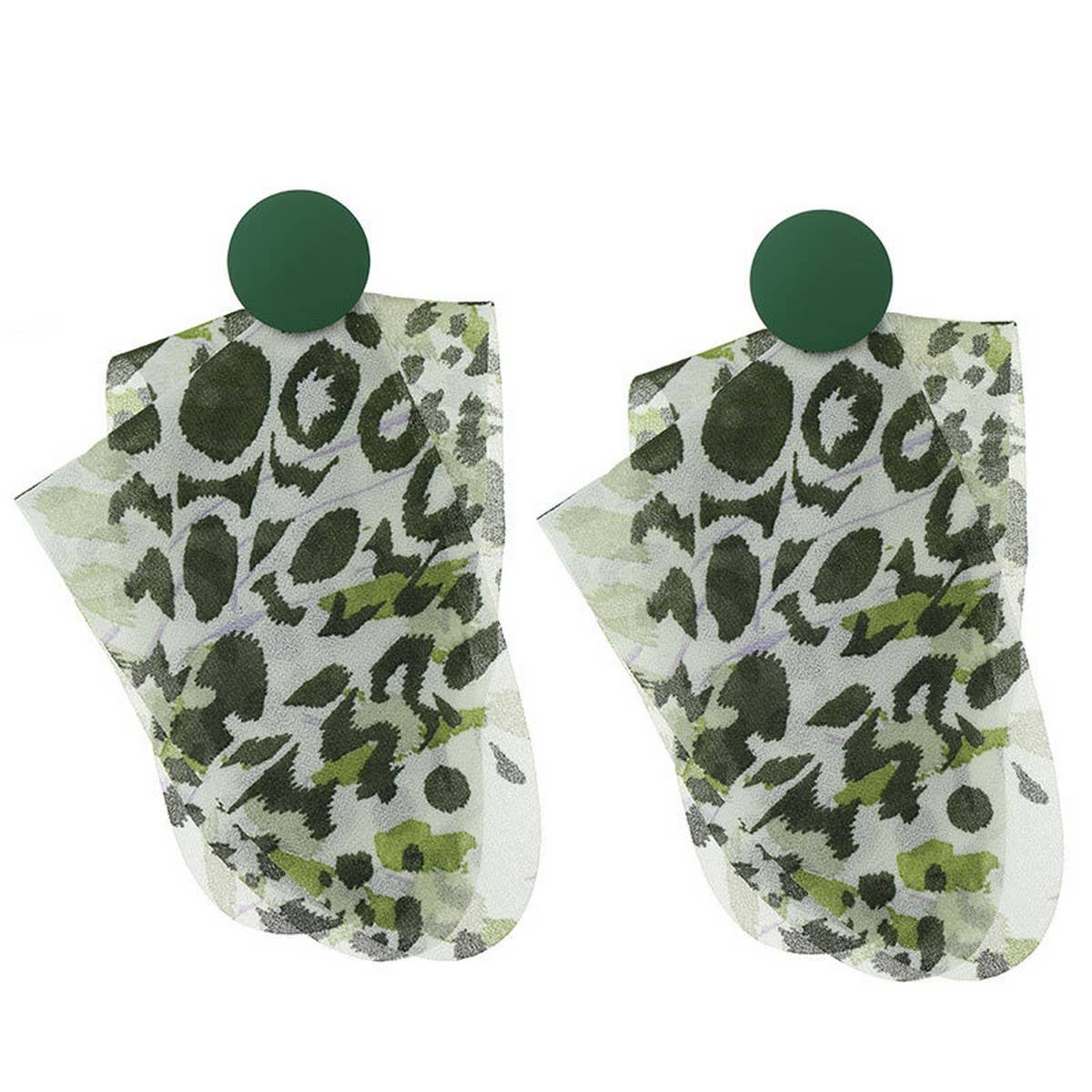New Boho Long Leopard Print Earrings Unique Design