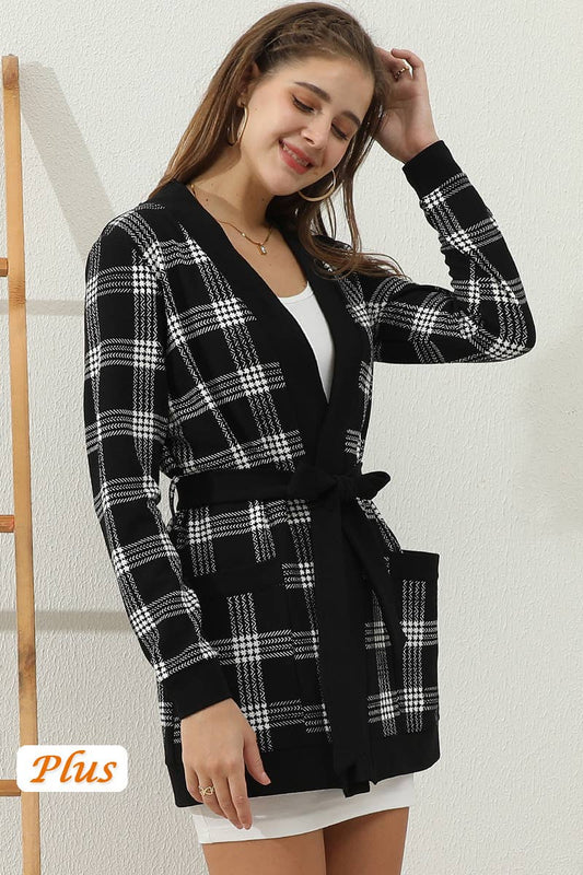 CWOCAL532-P_PLUS SIZE LONG SLEEVE ROVE CARDIGAN WITH POCKETS