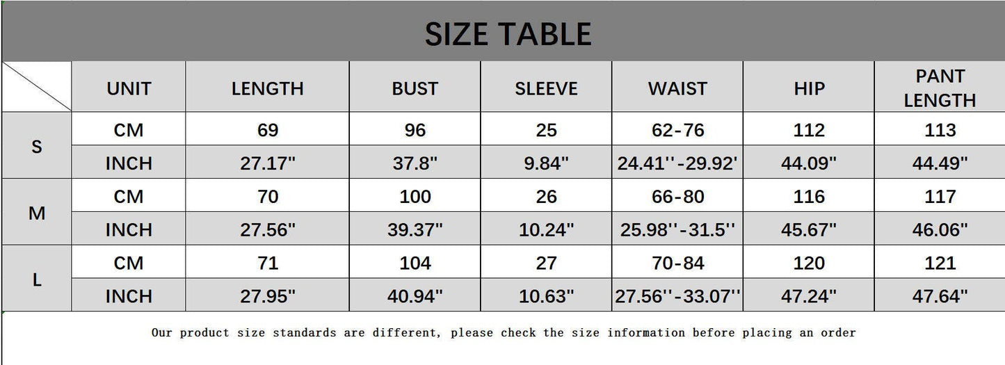 CWSTB00376_V-NECK PUFF SHORT-SLEEVED LACE-UP TROUSERS SUIT