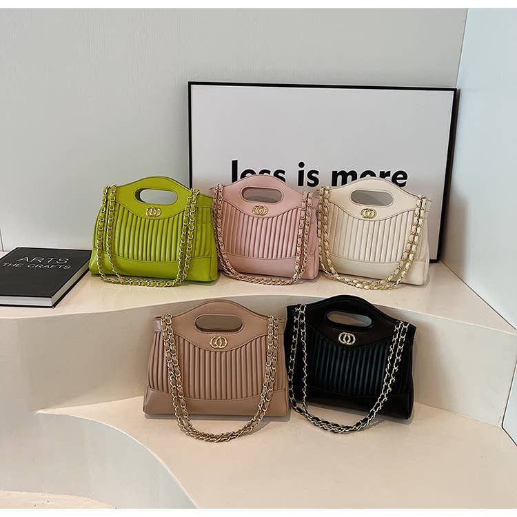 Fashionable diamond-shaped crossbody tote bag