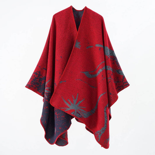 NEW FASHION WAVE PATTERN TRAVEL SHAWL WOMEN