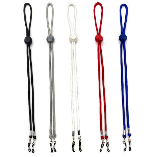 SOLID COLOR ADJUSTABLE ANTI-SLIP GLASSES LANYARD_CWMM1162