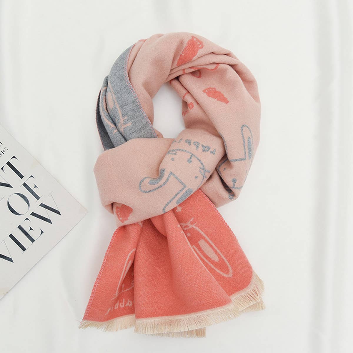 CHILDREN WINDPROOF WARM SHAWL SCARF