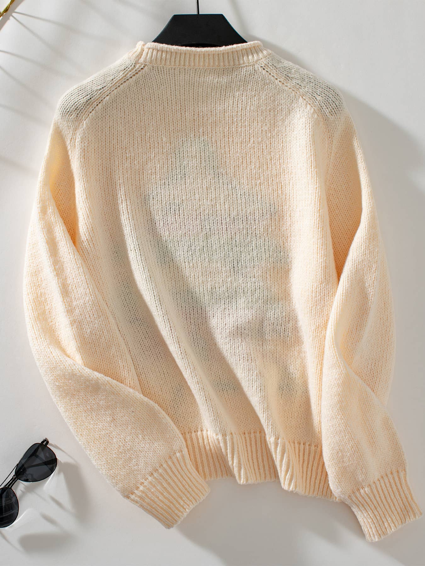 CHRISTMAS TREE CREW-NECK LONG-SLEEVED PULLOVER