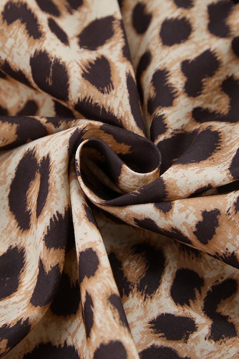 CWTBLL00615_PUFF-SLEEVE TIE-BACK LEOPARD-PRINT SHIRT