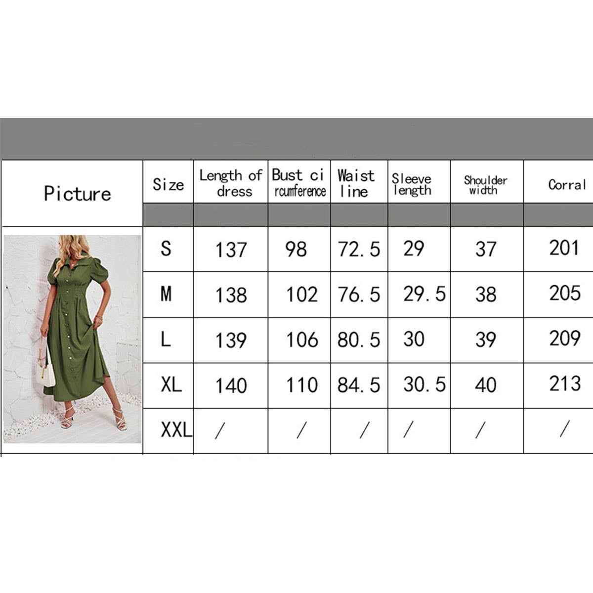 Button-down waist cotton shirt dress