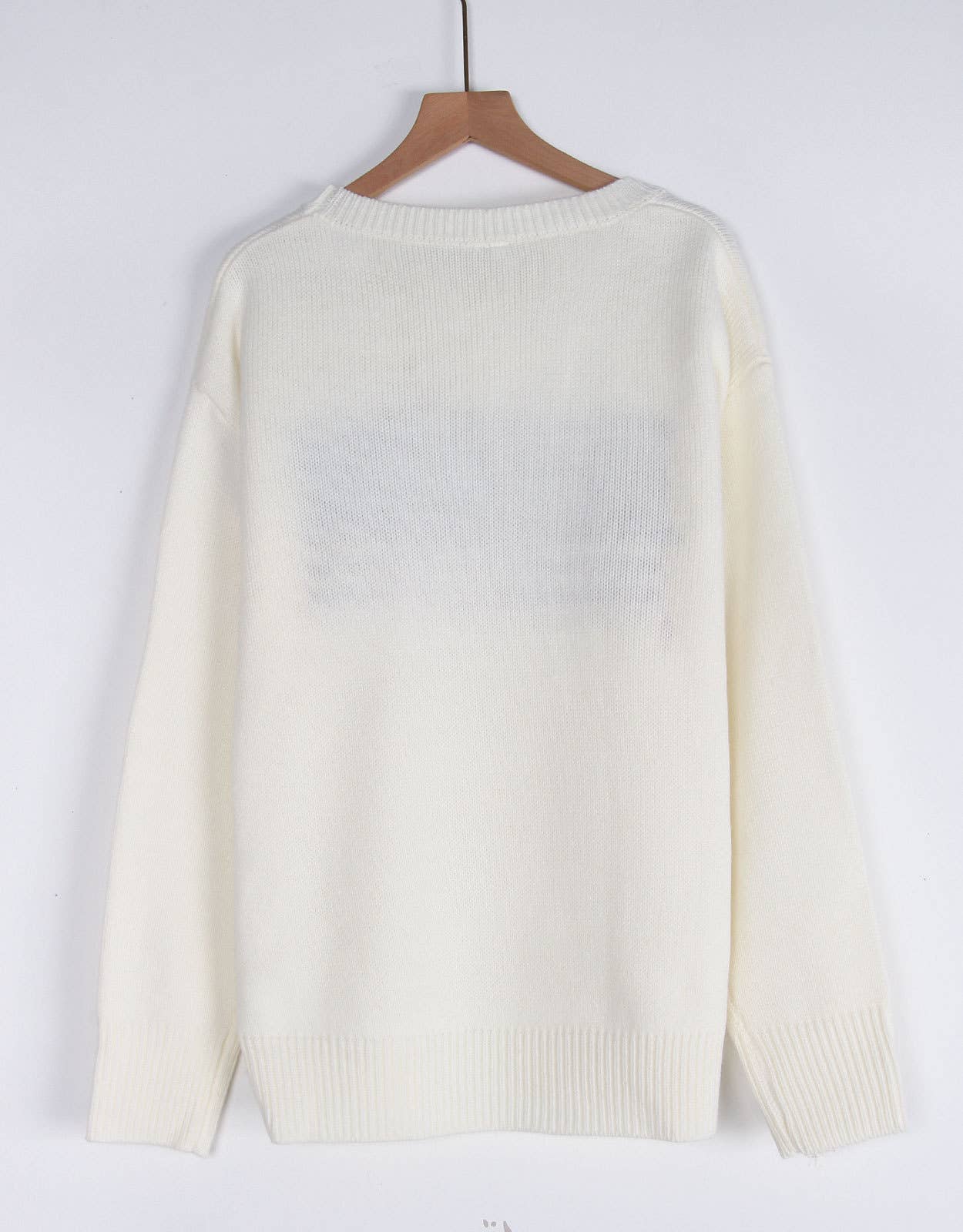 CREW-NECK FLAG EASTER INDEPENDENCE DAY SWEATER