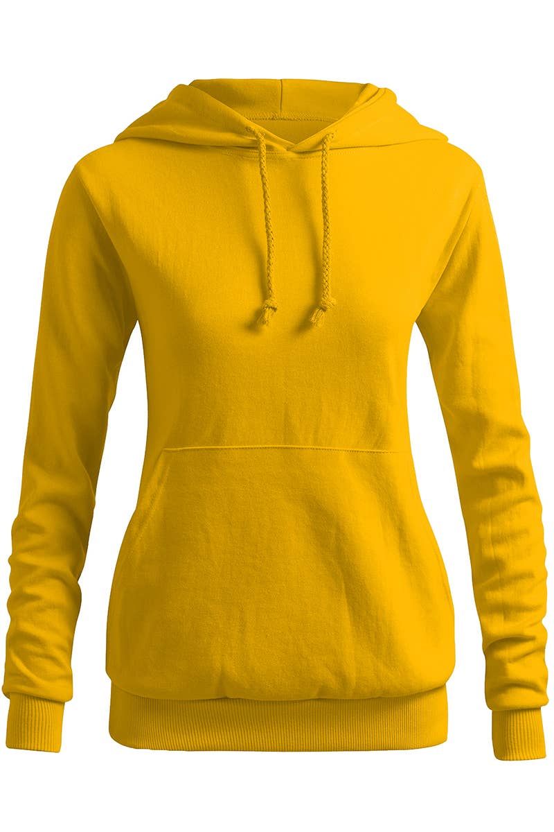 KWOHOL044_Basic Lightweight Pullover Hoodie