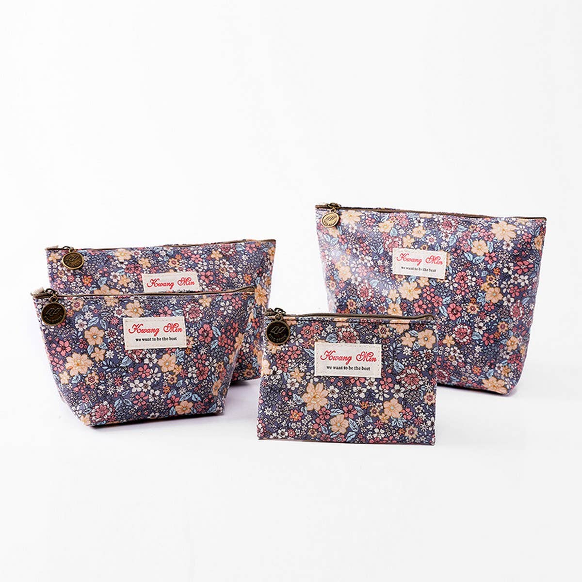 CUTE FLORAL PATTERN WASH BAG WALLET_CWAB1735
