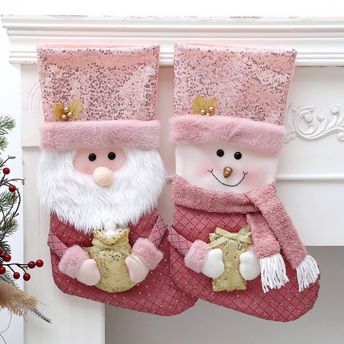 CWMM9404_CHRISTMAS CHILDREN'S CANDY BAG ORNAMENT
