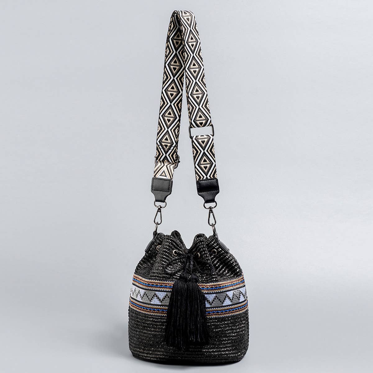 WOMEN EXQUISITE ONE-SHOULDER STRAW BAG_CWAB1994