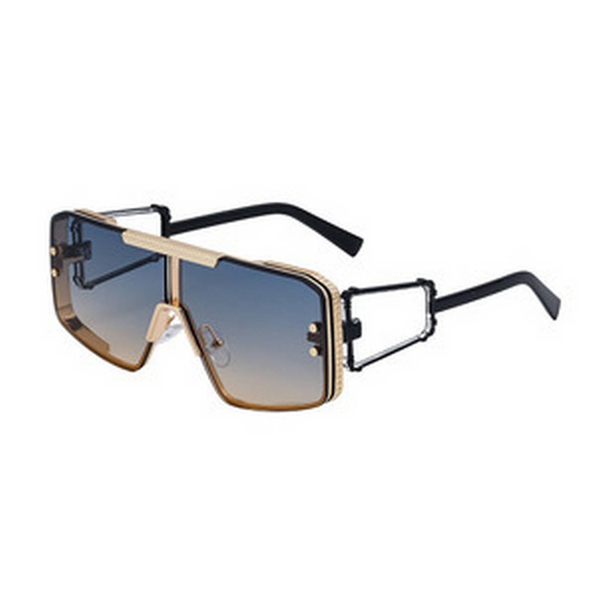 STEAMPUNK STYLE SUNGLASSES LARGE FRAME SUNGLASSES_CWASG0701