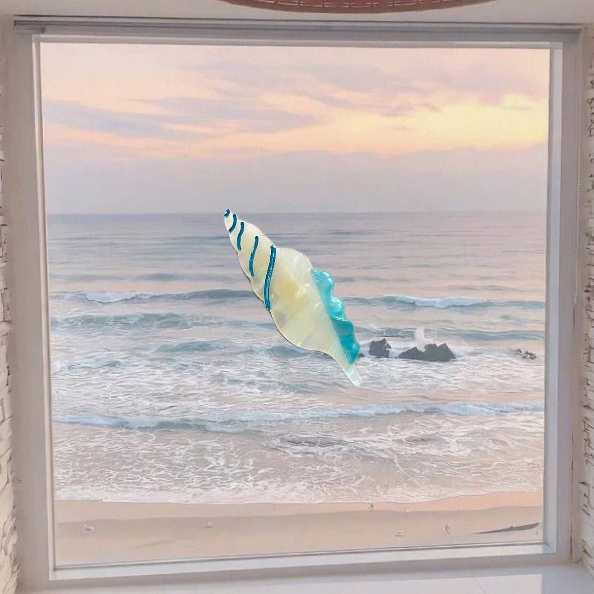 CWAHA4444_NEW OCEAN SERIES CUTE STARFISH HAIRPIN