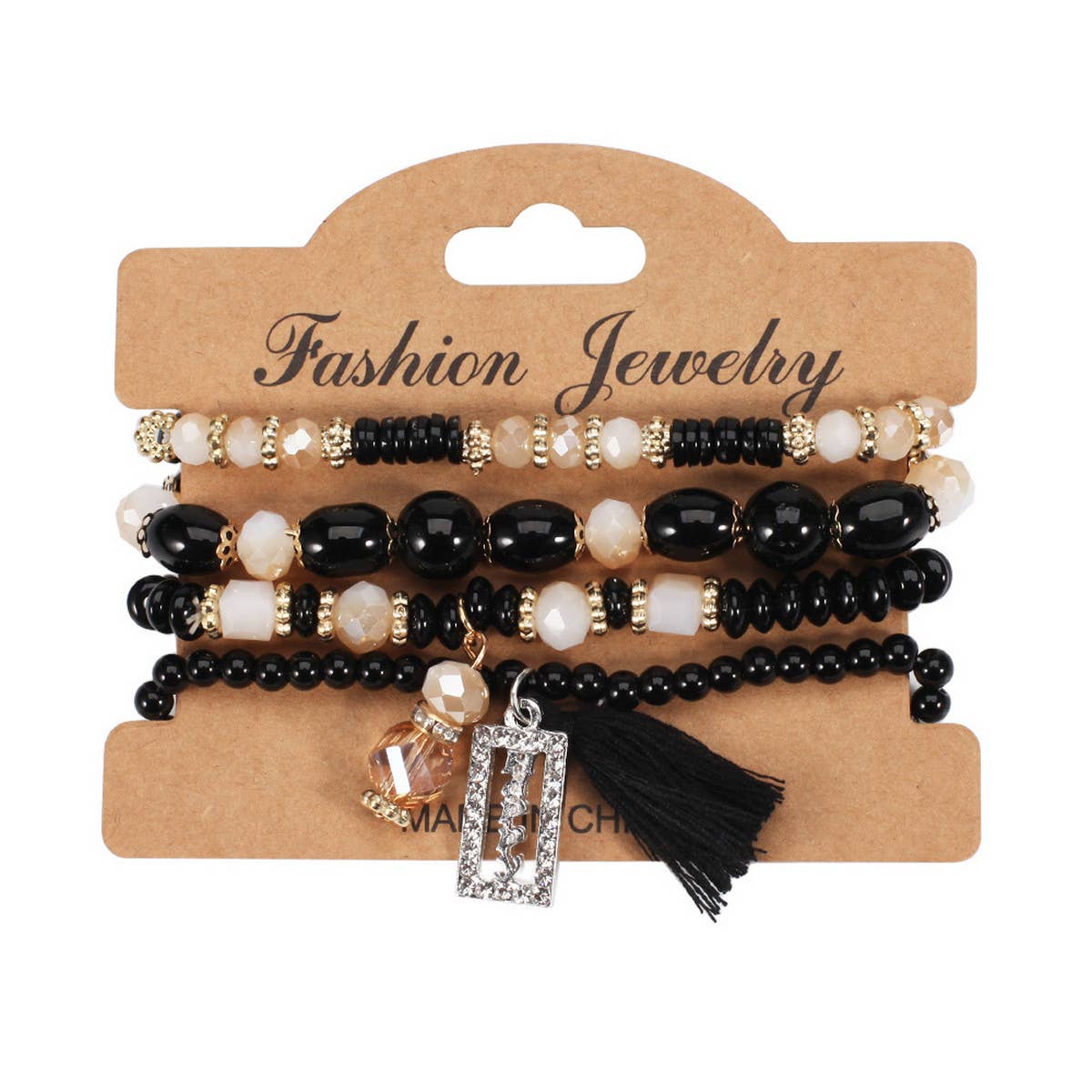 BOHEMIAN MULTI-LAYERED TASSEL CRYSTAL BRACELET_CWAJE2215