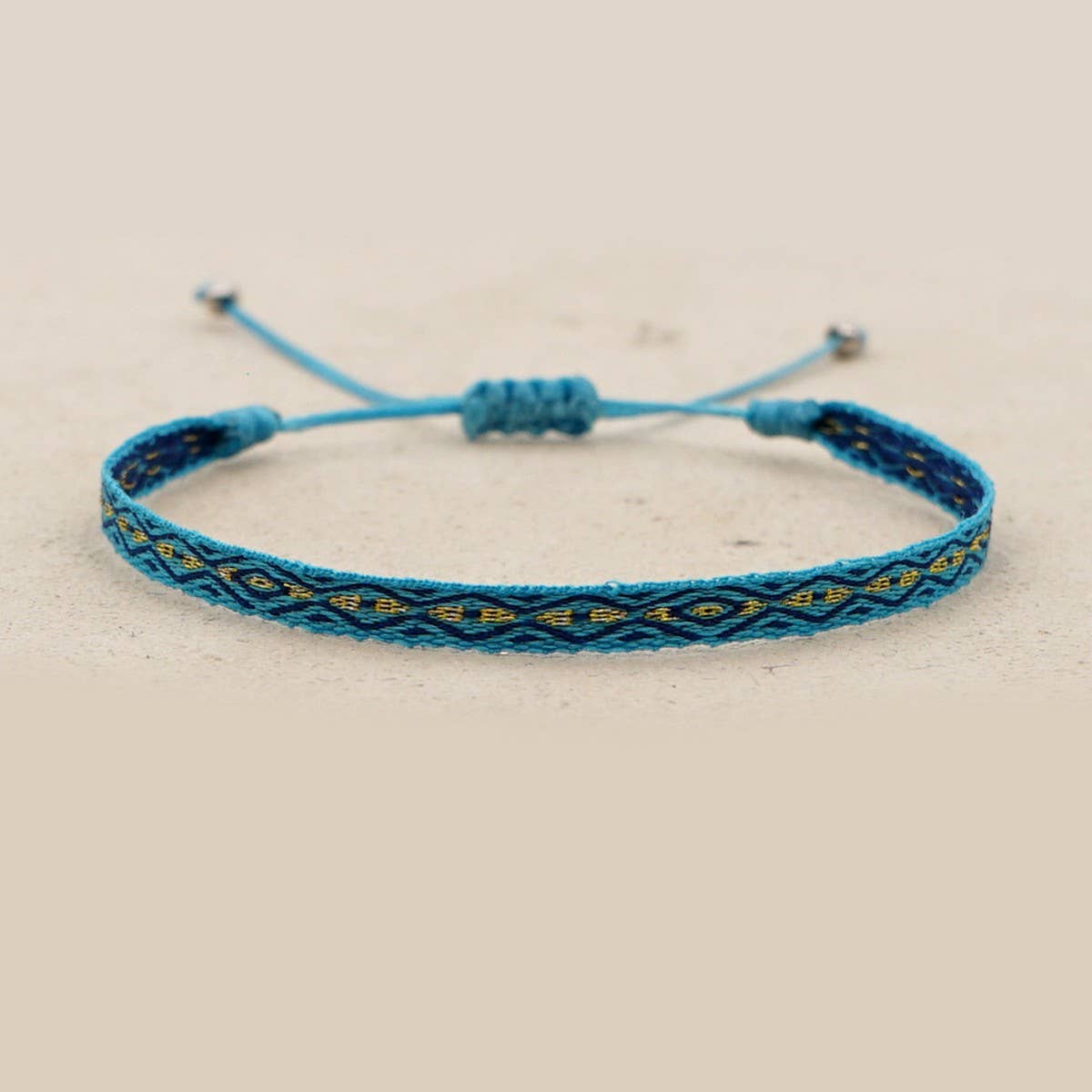 ETHNIC RETRO RIBBON HAND-WOVEN BRACELET_CWAB4618