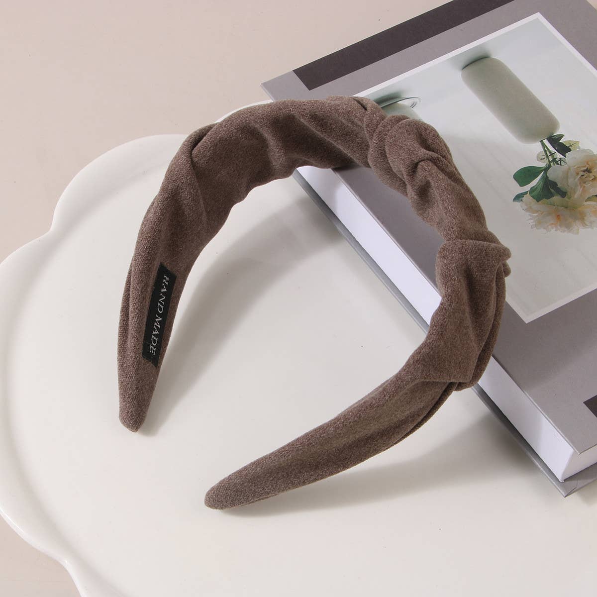 WOMEN WIDE-BRIMMED HAIRBAND HEADDRESS_CWAHA0475