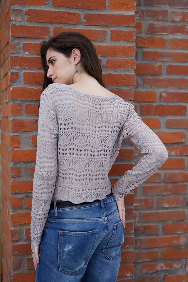 CWTTL1987_SUMMER HAND CROCHETED BIKINI BEACH COVER-UP