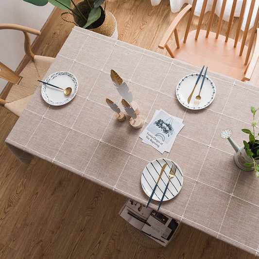LINEN KITCHEN TABLECLOTH