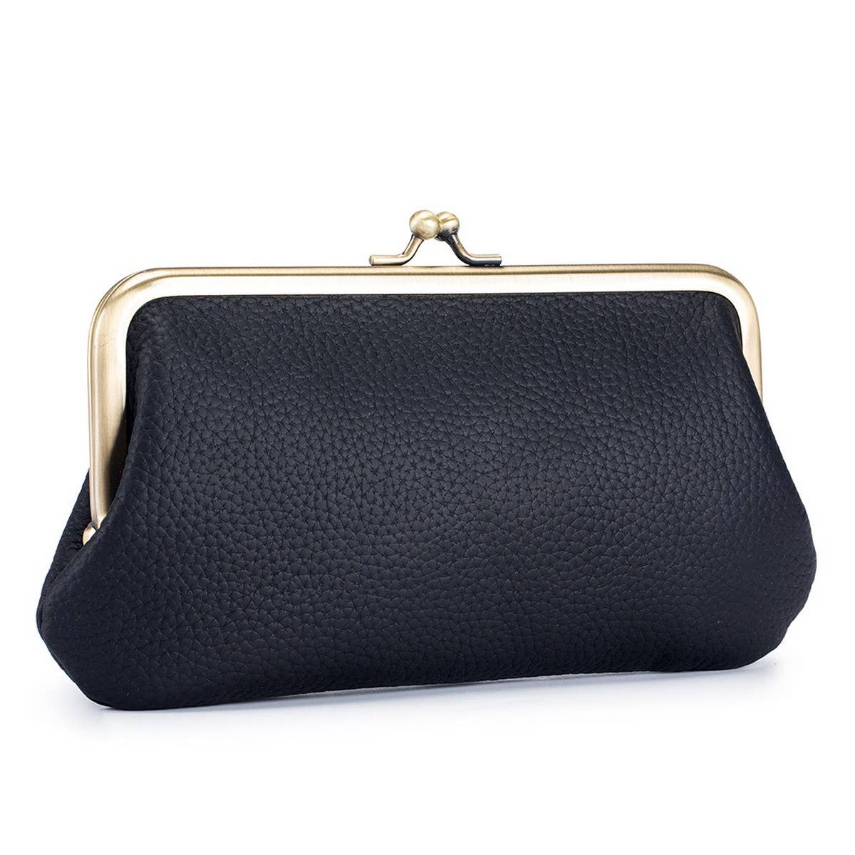 LARGE CAPACITY GENUINE LEATHER WALLET WITH CLIP BAG_CWAB3810