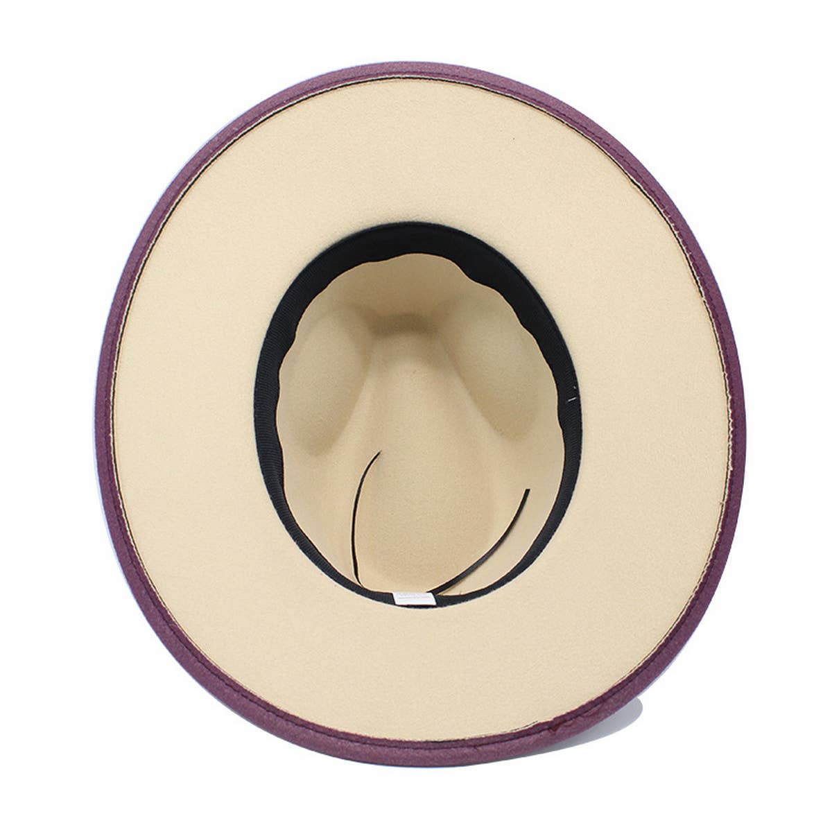FASHION GRADIENT WIDE-BRIMMED HAT FEDORA_CWAH0808