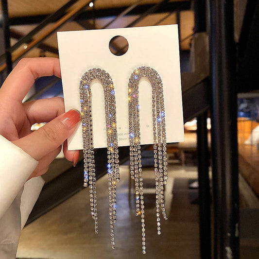 COLD STYLE SILVER HIGH-END EARRINGS