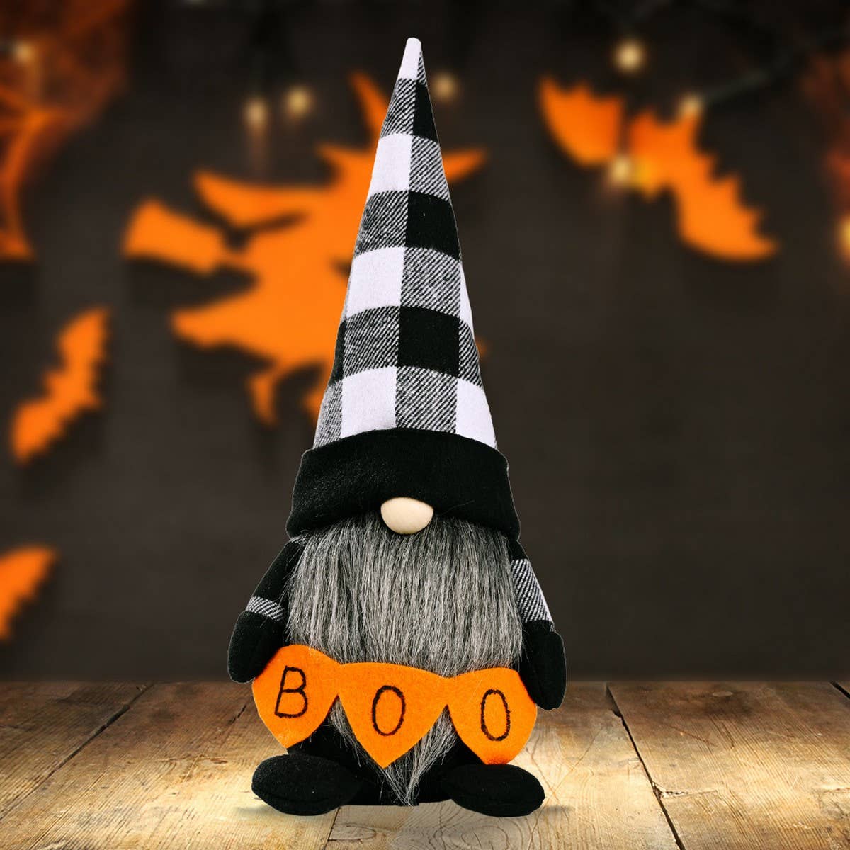 CWMM10247_HALLOWEEN BOO FACELESS RUDOLF STANDING DOLL