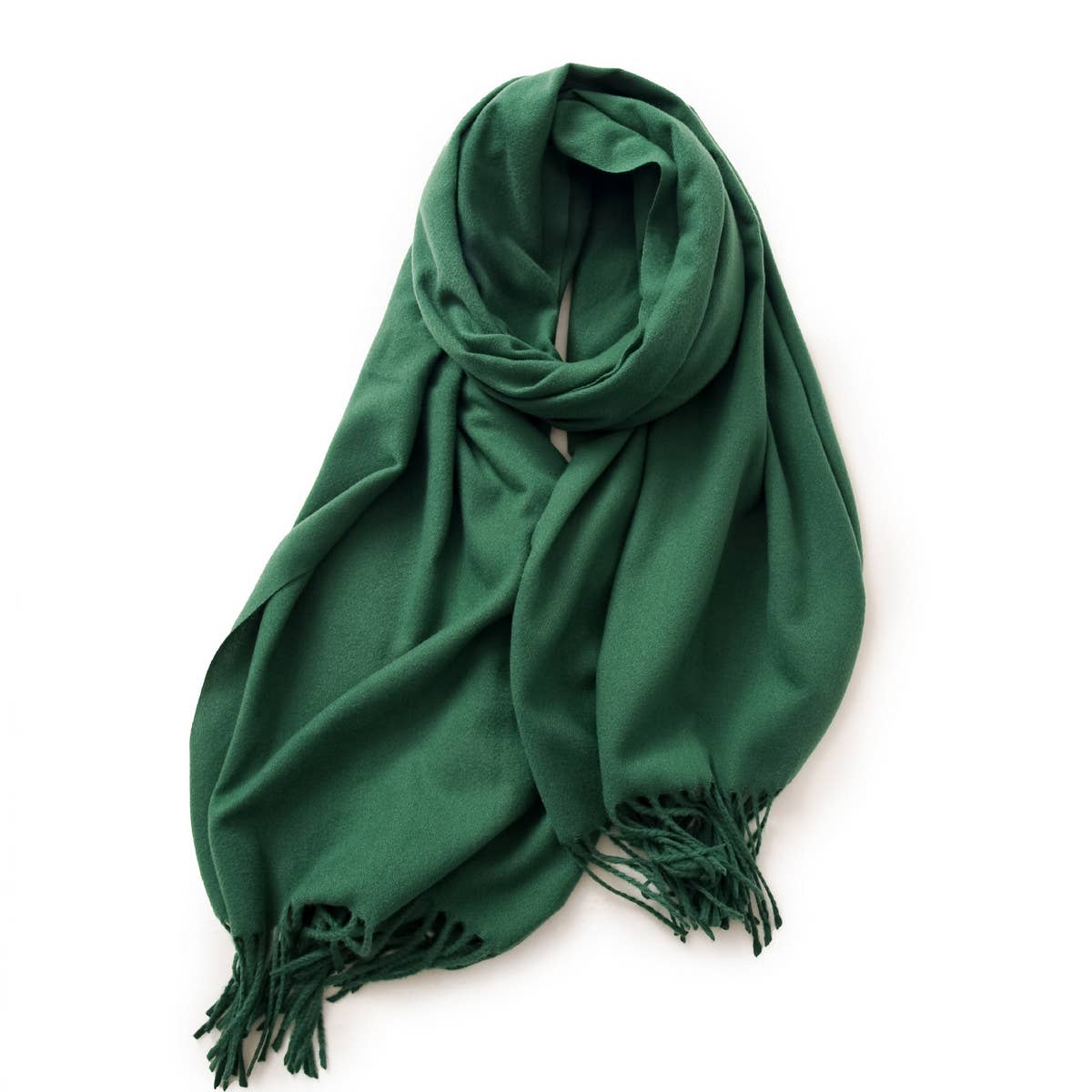 Winter Scarf Shawl - Soft Warm Fringe Design