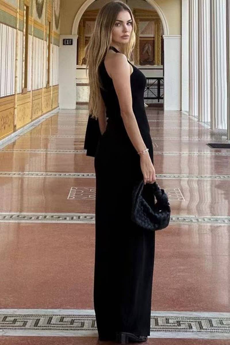 CWDMD01199_ELEGANT SLIM-FIT ONE-SHOULDER MAXI DRESS