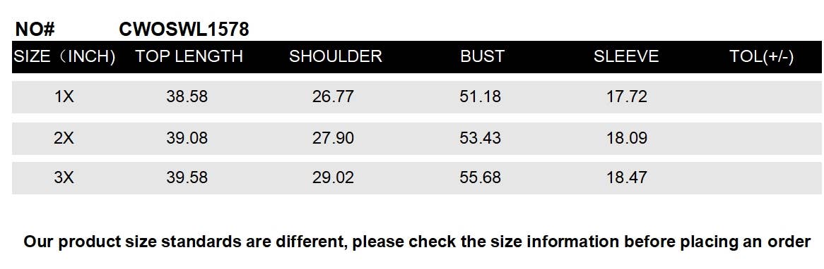 CWOSWL1578_PLUS Size Open Front Long Sleeve Cardigan Sweater