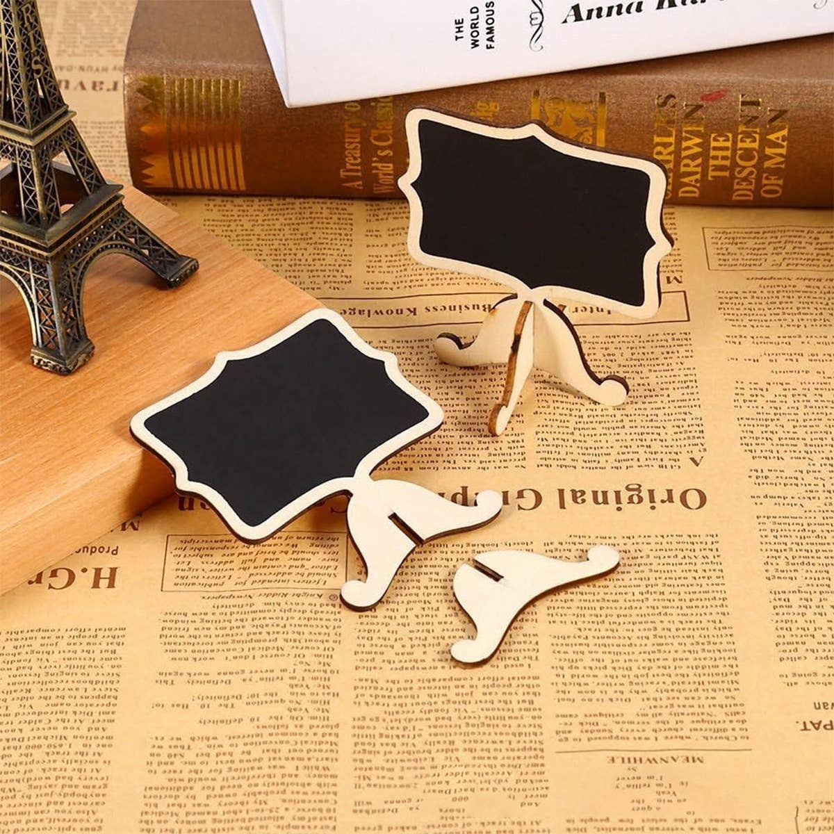 CWMM8558_MINI MESSAGE BLACKBOARD DIY ORNAMENTS