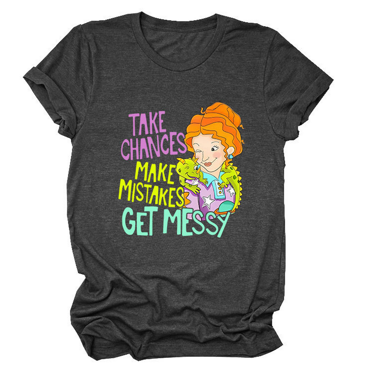 Positive Message Tee ?œTake Chances??Print_CWTTS1484