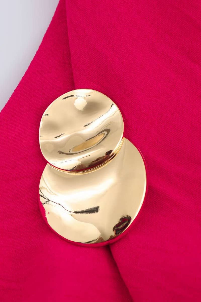 CWTTSL0359_FASHIONABLE SWING NECK TOP WITH GOLD EMBELLISHED