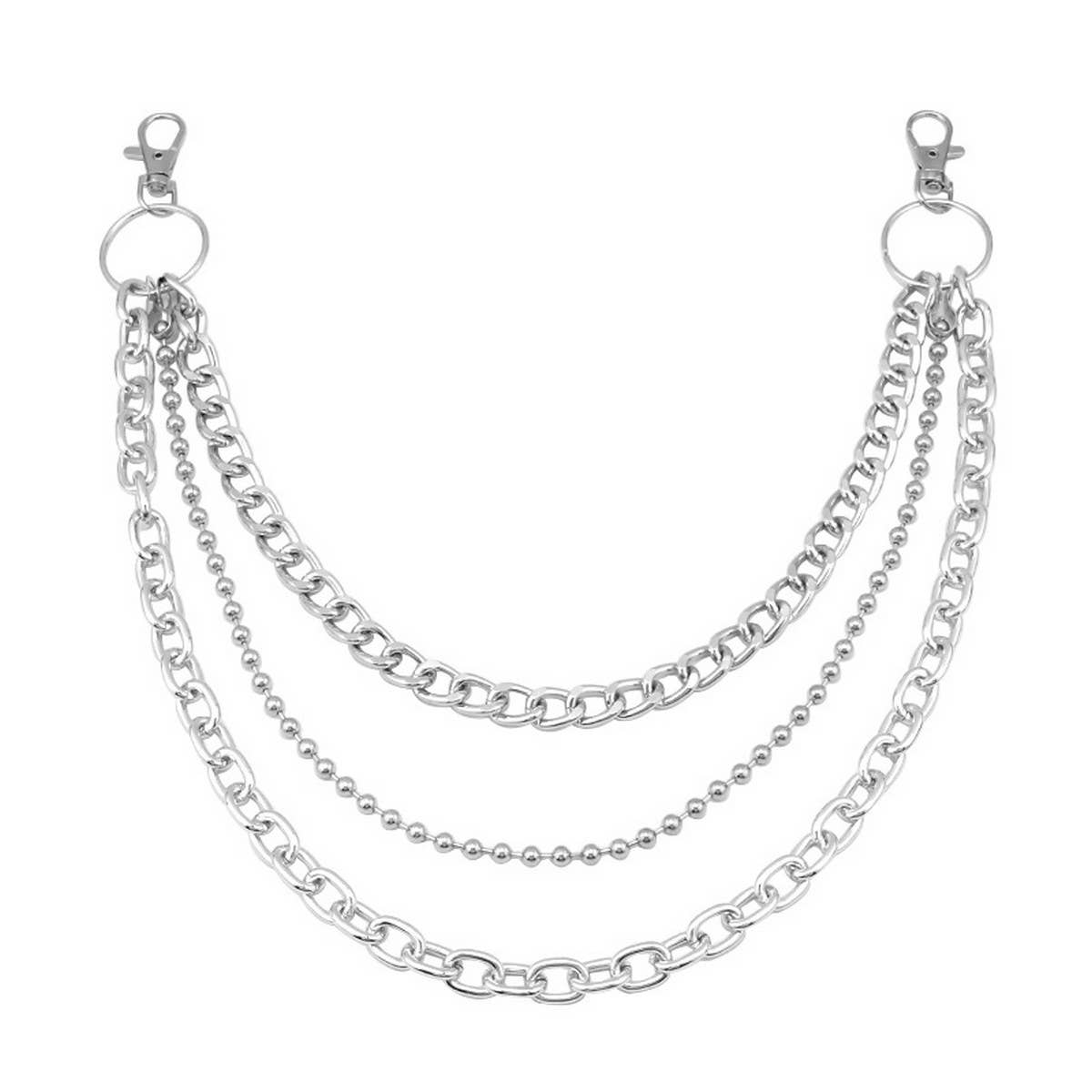 MINIMALIST RETRO HIP HOP PANTS CHAIN