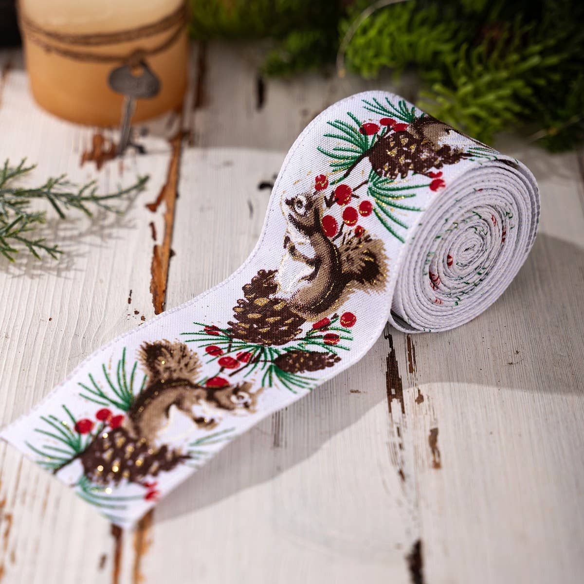 CWMM10196_COLORFUL CHRISTMAS RIBBON FOR TREE AND GIFTS