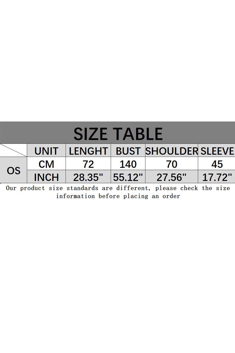 CWOSWL07391_WOMEN CHUNKY KNIT LOOSE FIT CARDIGAN SWEATER