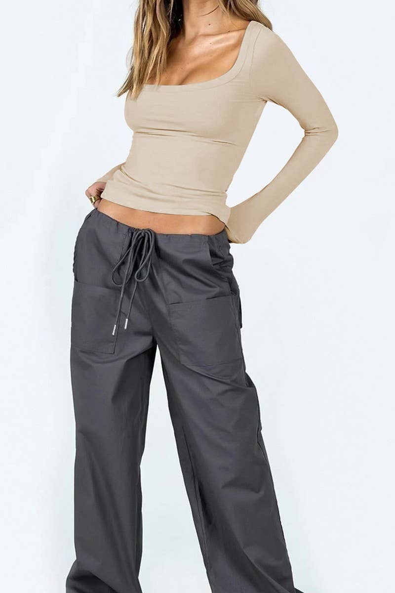 CWTSTL1112_Round Neck Long Sleeve Top