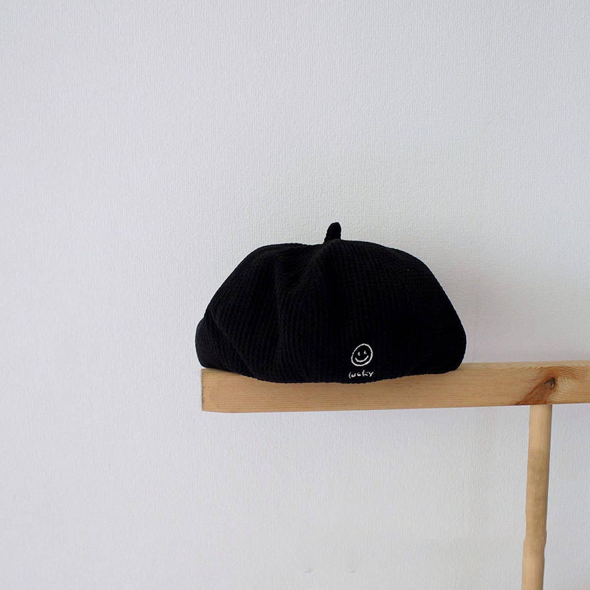 CHILDREN'S SIMPLE AND FASHIONABLE SMILEY BERET_CWAH2922