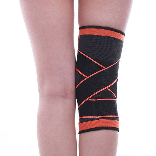 Summer Breathable Knit Compression Knee Sleeve_CWMM7892