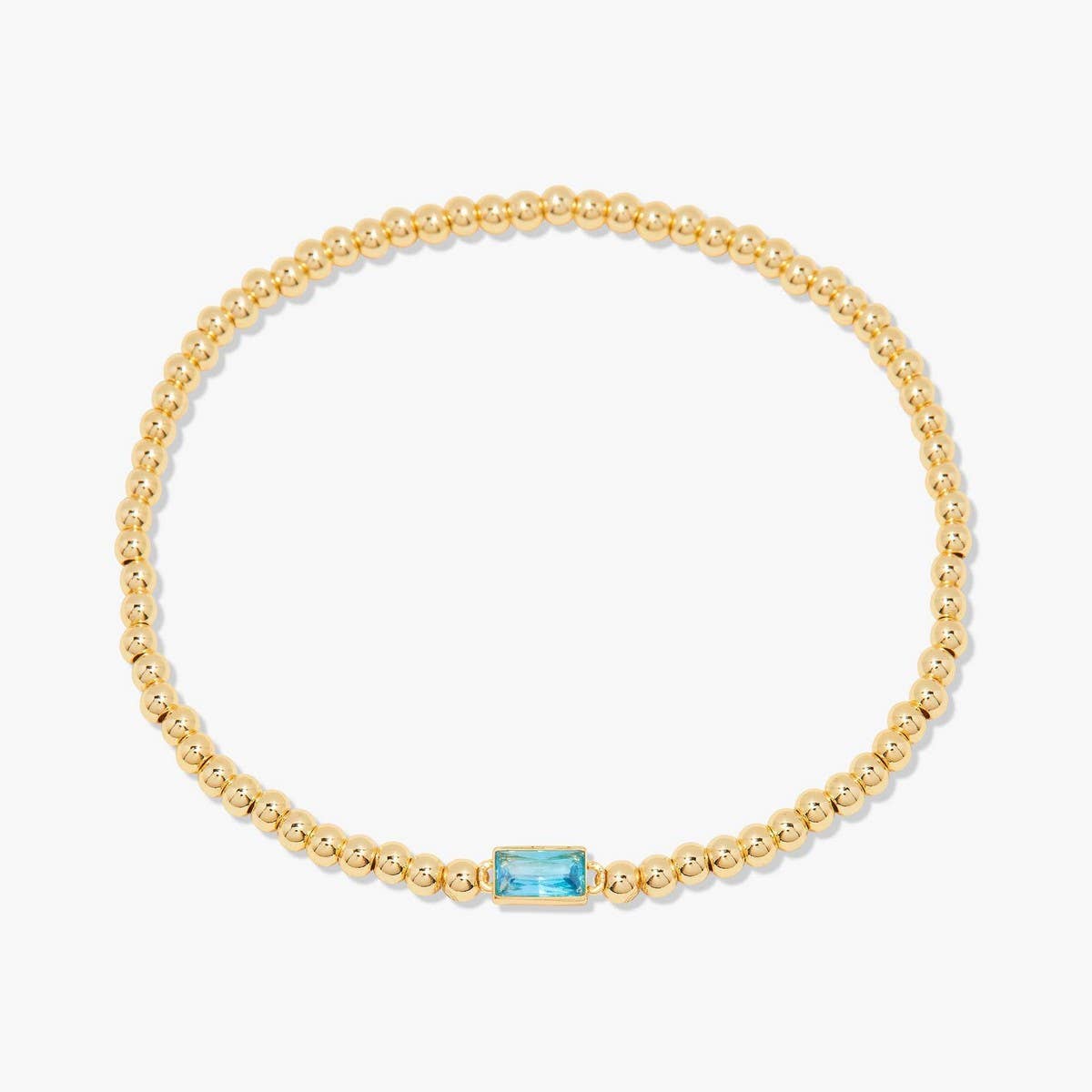 Simple December birthstone bracelet for women_CWMM5546