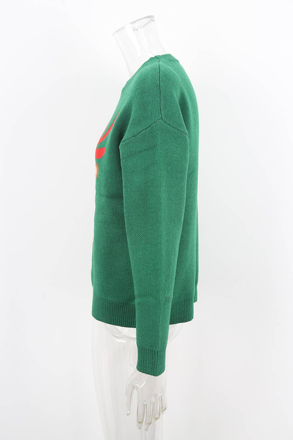 Cartoon deer long-sleeved Christmas sweater