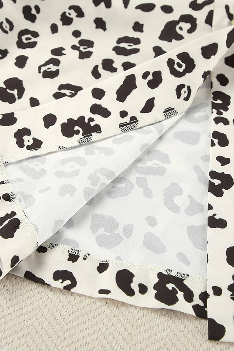 CWSPJ0337_LEOPARD PRINT LONG SLEEVE AND PANTS PAJAMA SET