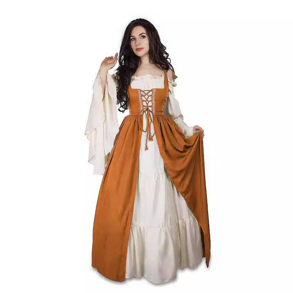 HALLOWEEN BONDAGE CORSET DRESS COSTUME
