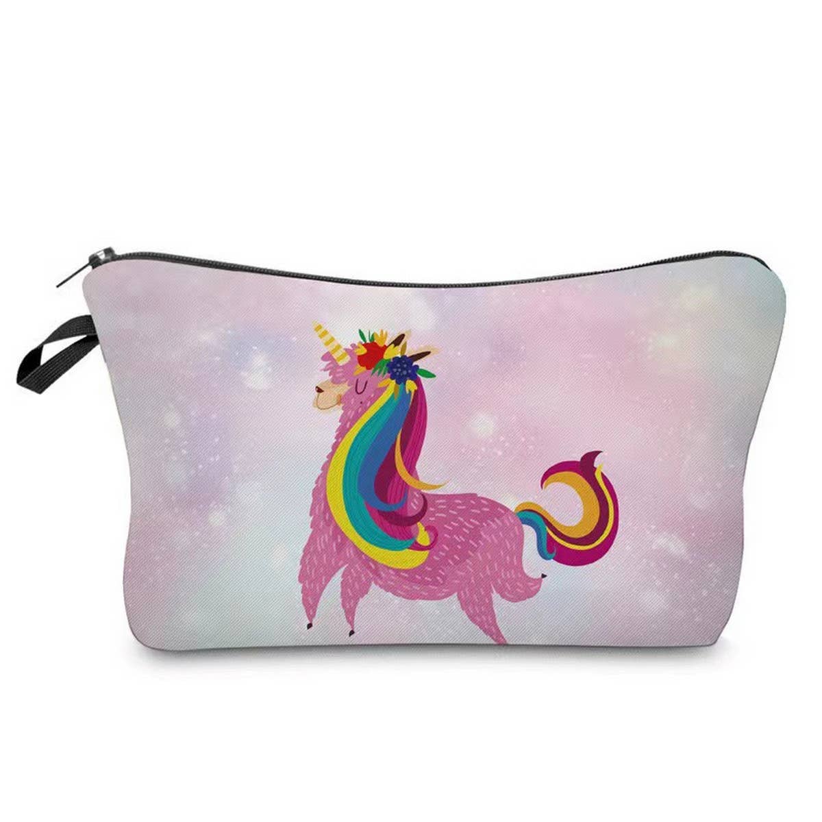 BEST-SELLING ALPACA PRINT COSMETIC BAG_CWAB2264